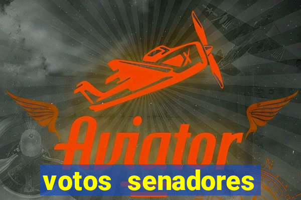 votos senadores impeachment alexandre de moraes